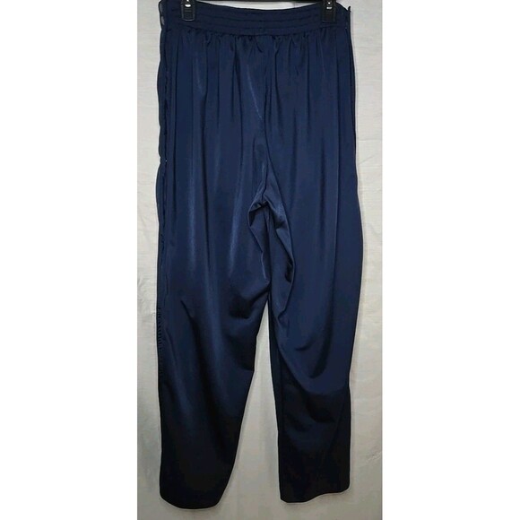 Nike Track Sweatpants Side Buttons, Men's Sz Medium Blue Y2K Vtg - Picture 5 of 9